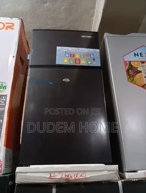Skyrun Double Door Table Top Refrigerator