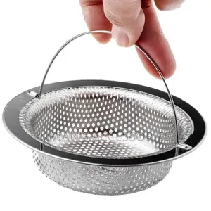 Stainless Steel Kitchen Sink Strainer/ Filter With Handle.