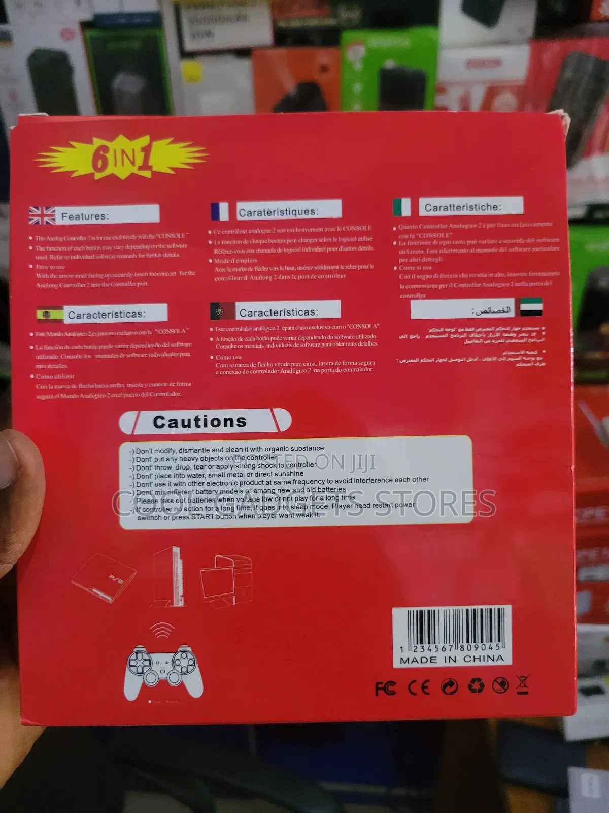Single Wireless Pc Game Pad
