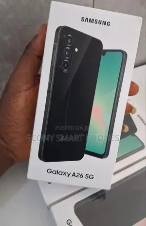 New Samsung Galaxy A26 128 GB Black