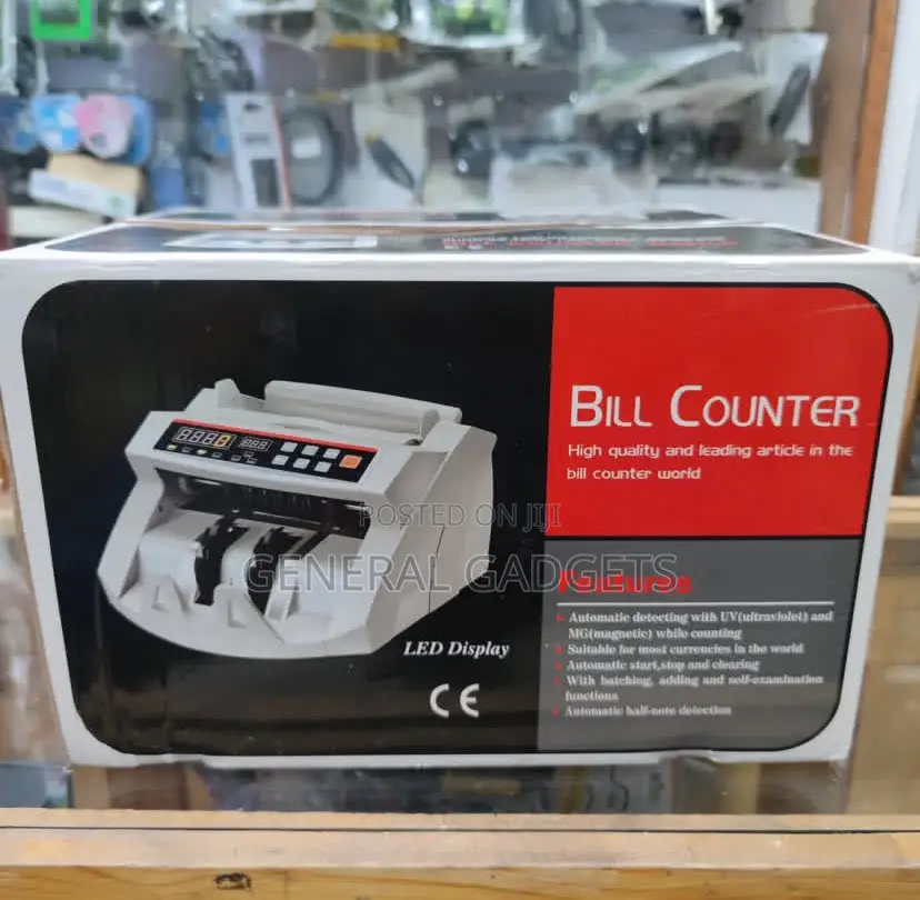 Money Counting Machine With Led Display