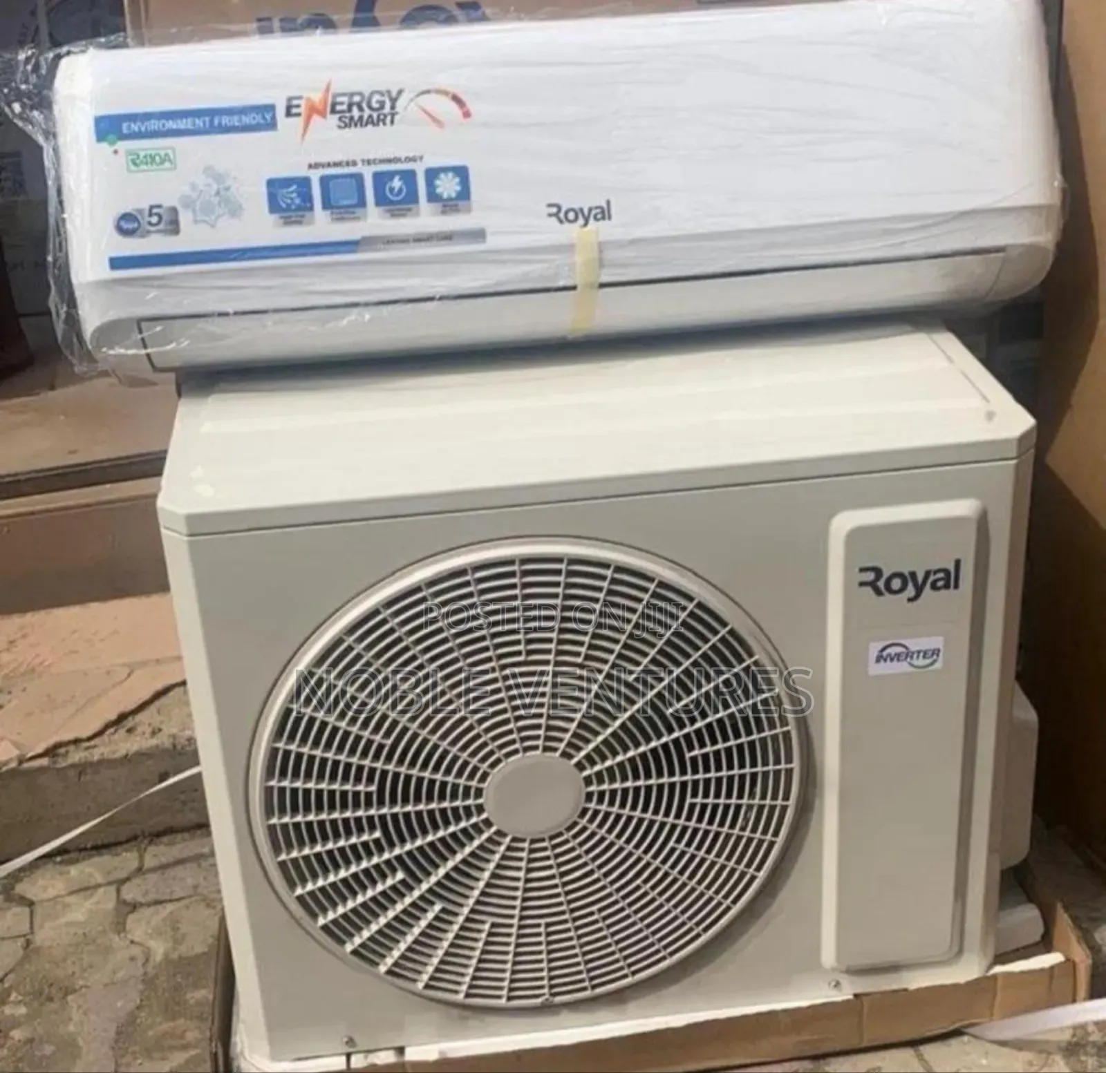 Royal 1.5hp Inverter Split Unit Air-Conditioner (Copper)