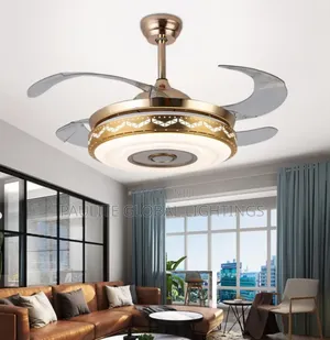 Living Room, Bedroom, and Dining Fan Chandelier