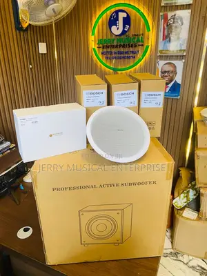Full Package Bosch Ceiling Speakers With Subwoofer And 7inches