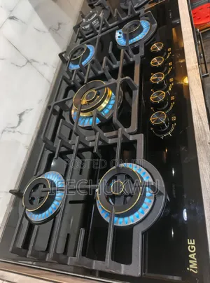 Original High Quality Image Built-in 5 Burners Gas Cooker Hob 60x90cm