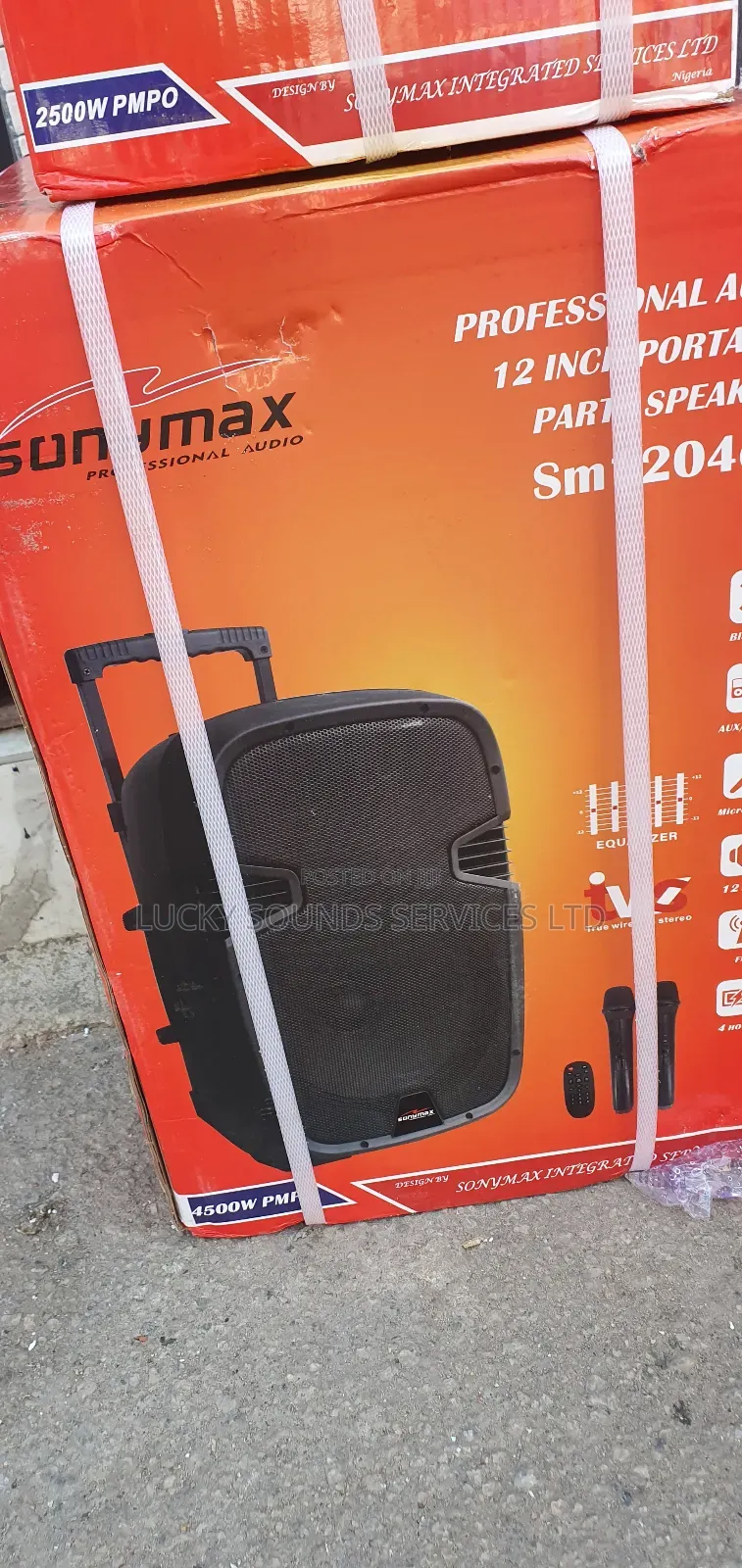 Sonymax Pa System 12"