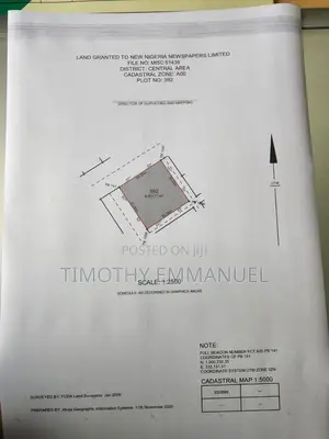 8,565.71 Square Meters C of O Close to Nigerian Bar Association
