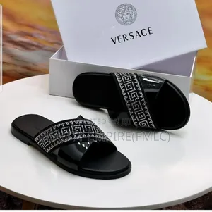 Versace Men's Leather Pam