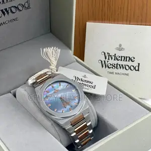 Vivienne Westwood Quality Luxury Men Chain Strap Wristwatch