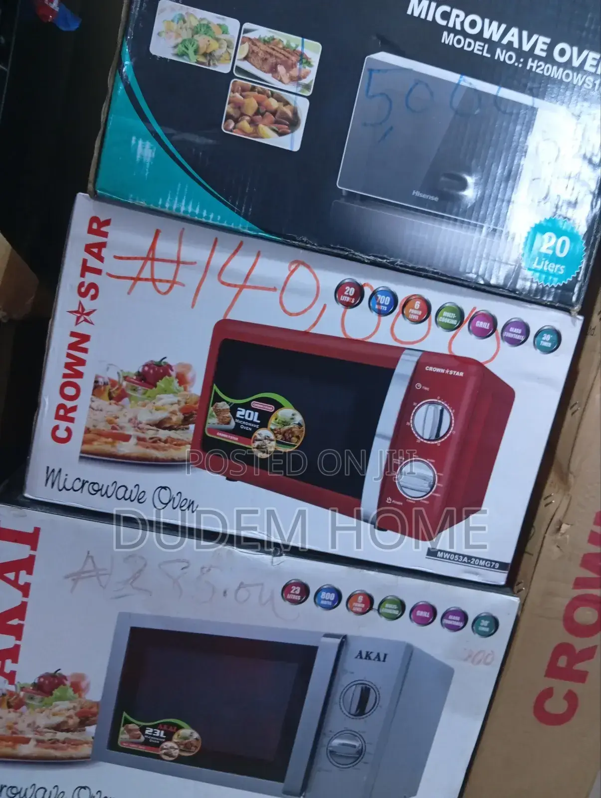 Crown Star Microwave Oven 20 Litres