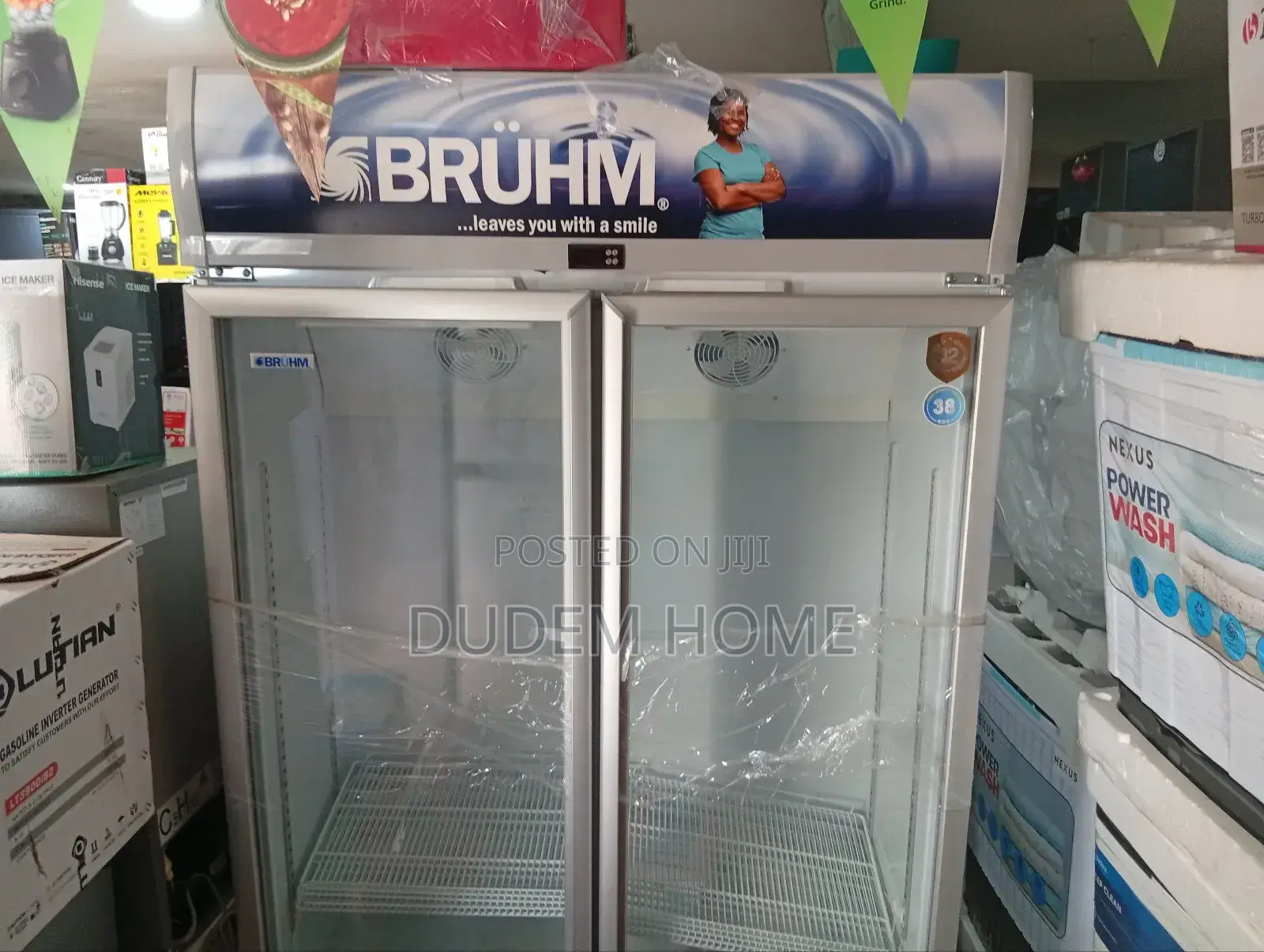 Bruhm Size by Size Upright Cooler Chiller