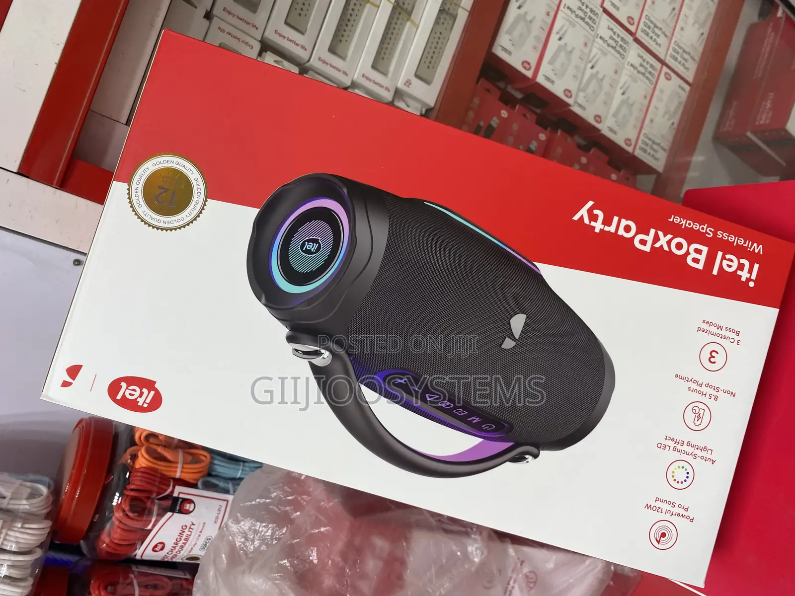 Itel Box Party Bluetooth Speaker