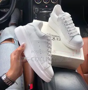 Top Quality Alexander Mcqueen White Sneakers