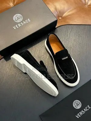 Best Quality Versace Suede Black