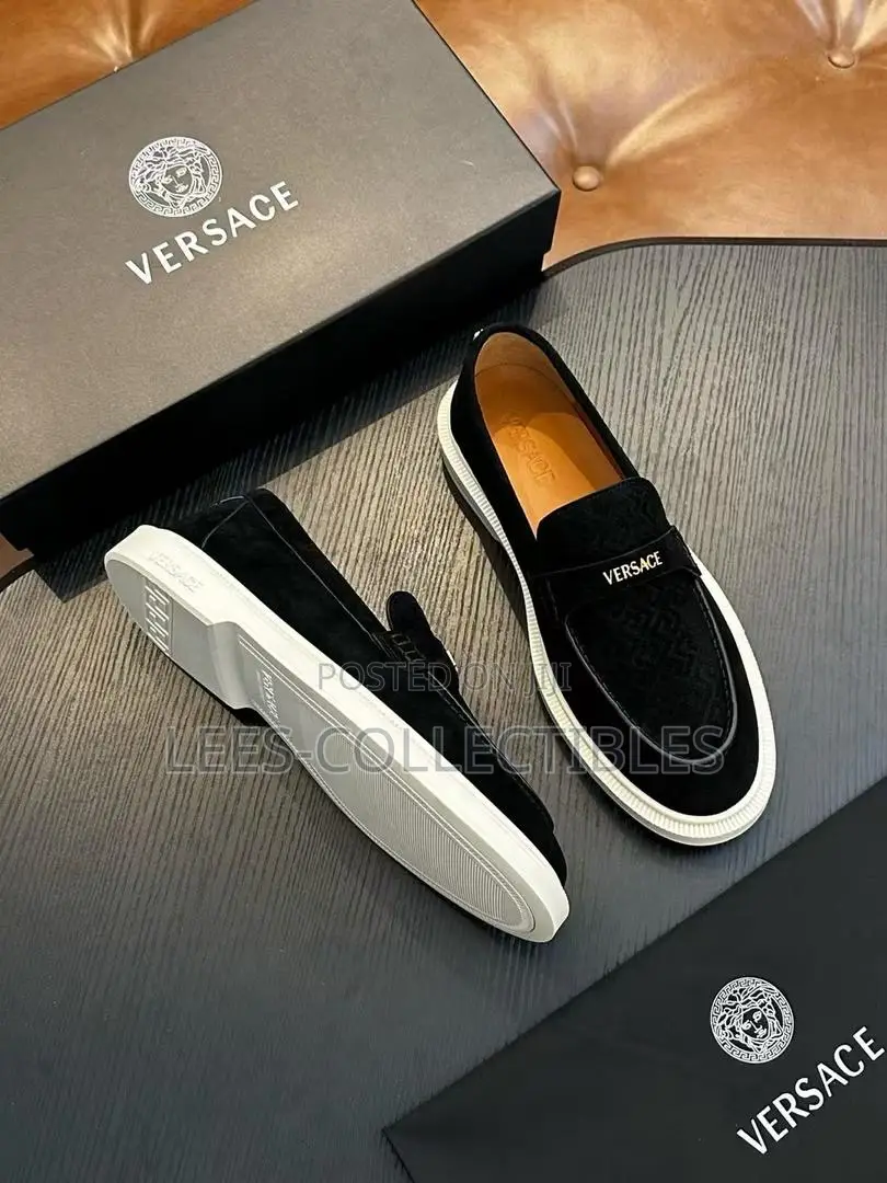 Best Quality Versace Suede Black