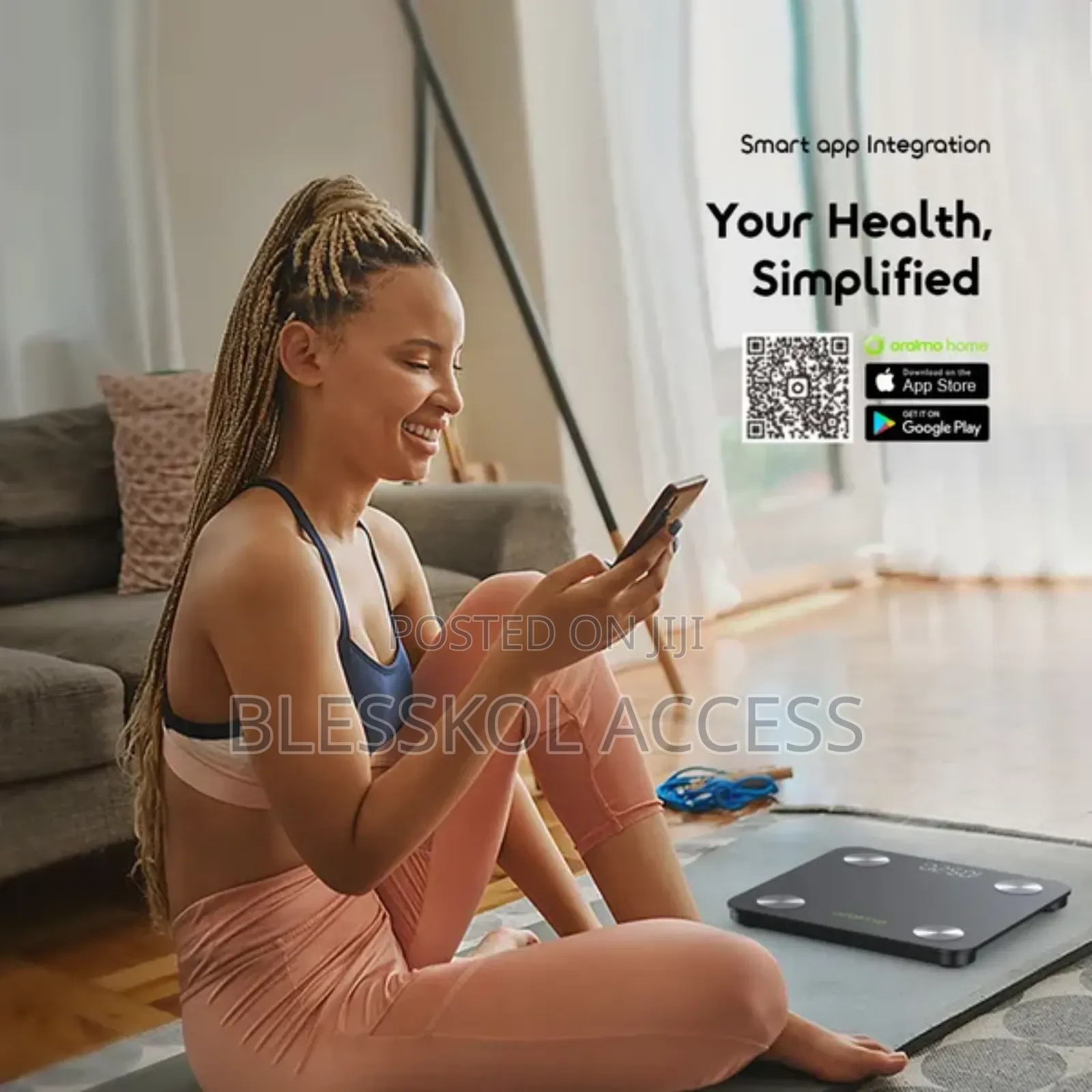 Oraimo Fitscale Smart Led Body Fat Scale