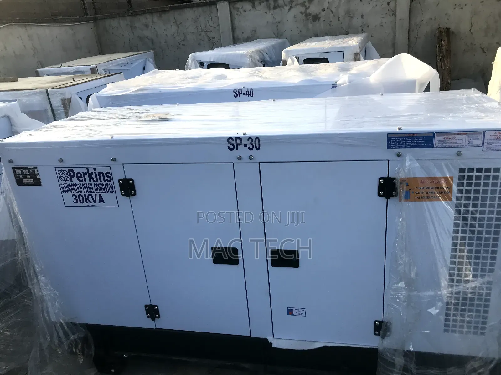 Perkins 30kva Soundproof Diesel Engine Generator