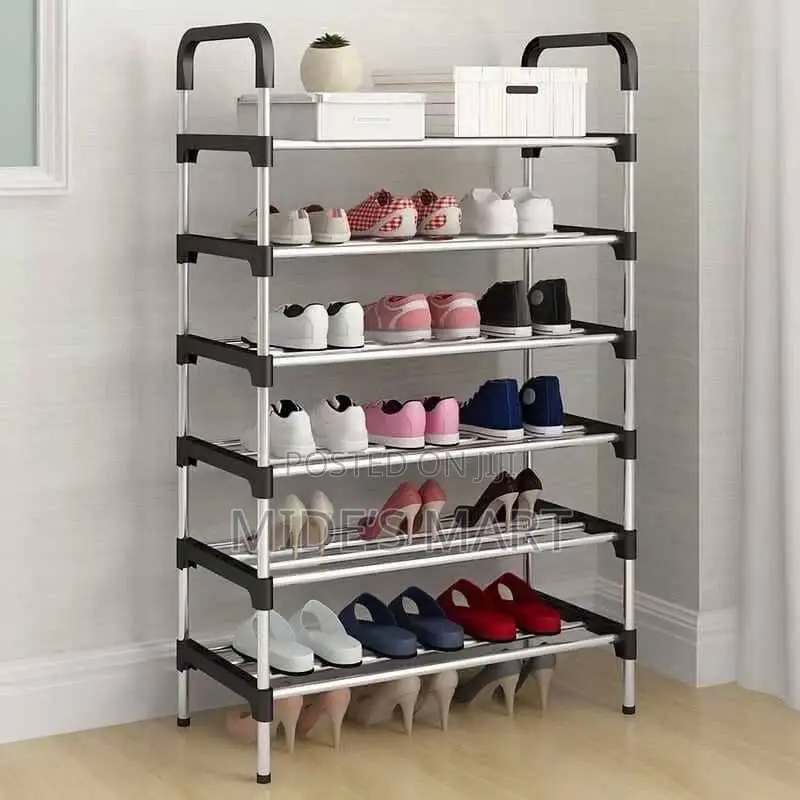 Big Pipe 6layer Easy-on Shoe Rack