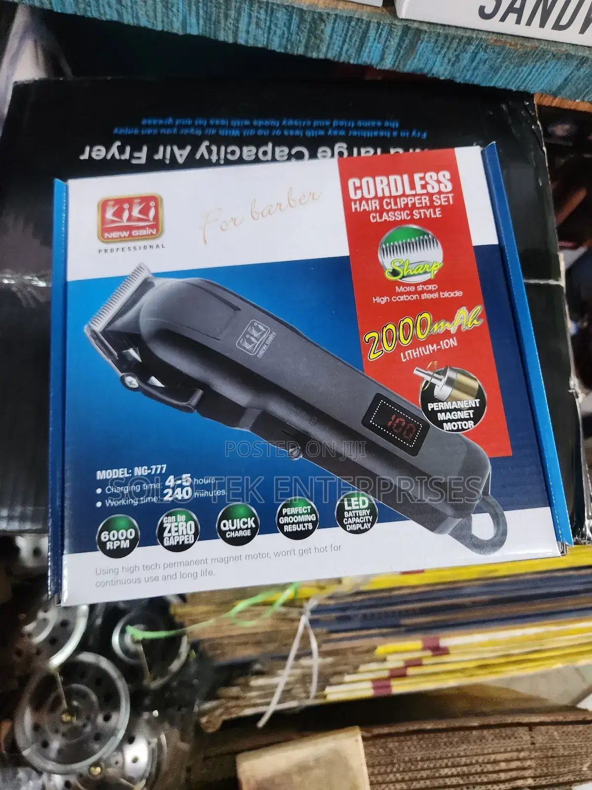 Rechargeable Timer Clipper