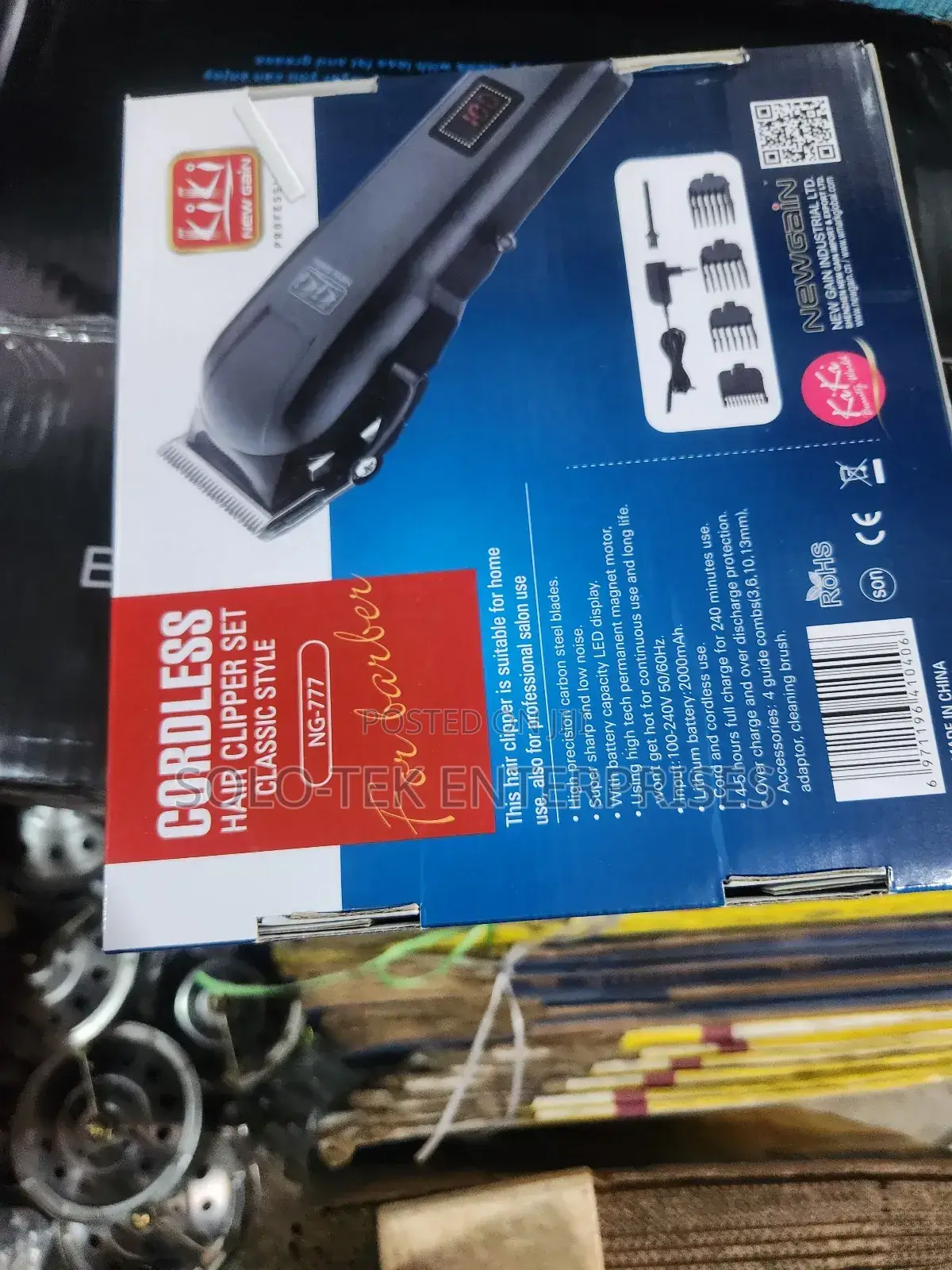 Rechargeable Timer Clipper