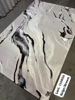 Brown Luvi Center Rug