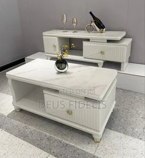 Tv Stand and Centre Table With Adjustable Drawer