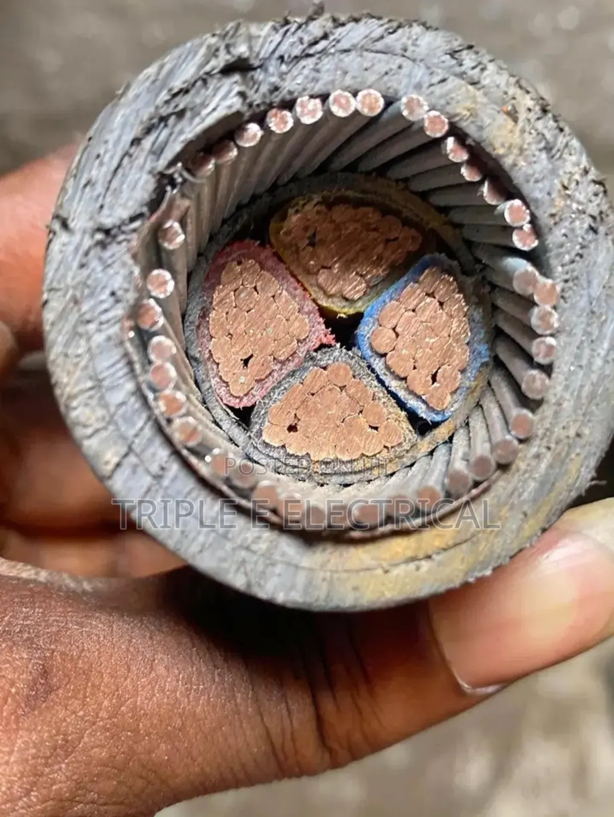 50mm 4core Armoured Cable (Nigeria)