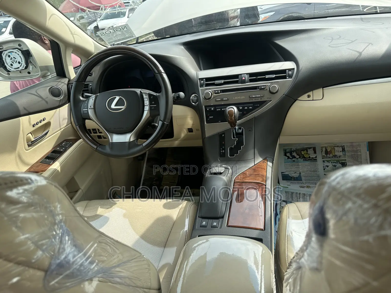 Lexus RX 350 2013 Gold