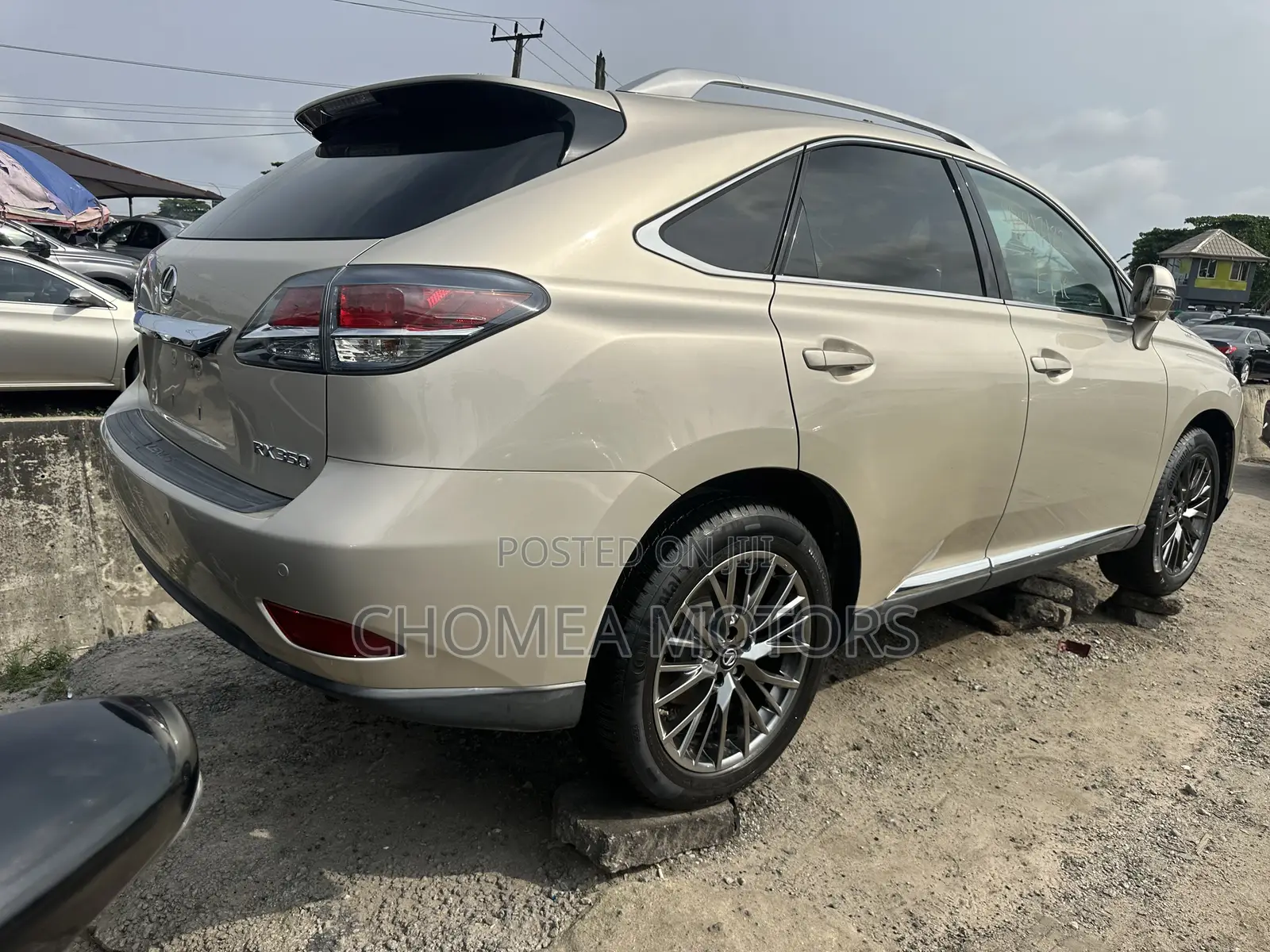 Lexus RX 350 2013 Gold
