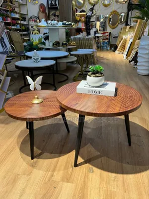 Wooden Center Table 2 in One