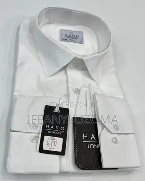 Classic White Longsleves Shirt for Men