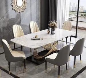 Unique Dining Set by 6 Chairs
