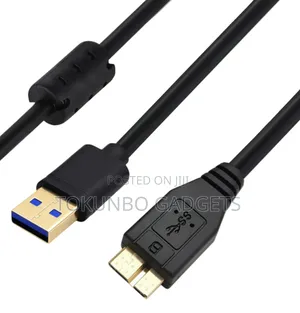 Usb 3.0 Typea to Microb Cable Goldplated Superspeed Data Charging Lead