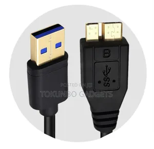 Usb 3.0 Typea to Microb Cable Goldplated Superspeed Data Charging Lead