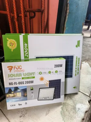 200w FJC Solar Flood Light