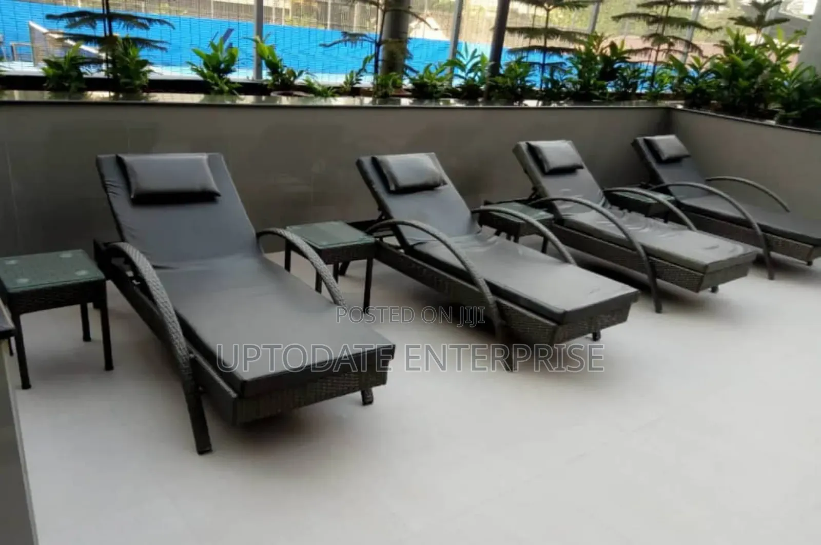 Outdoor Poolside Bed