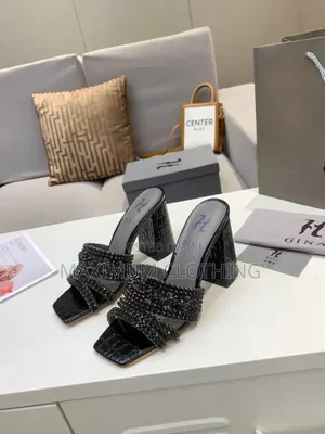 Luxe Mule Slippers. Brand Name:Gina