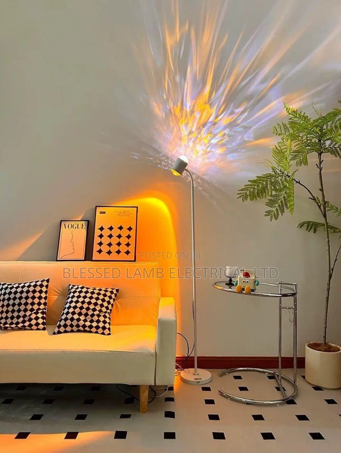 Modern Sunset Projection Floor Lamp