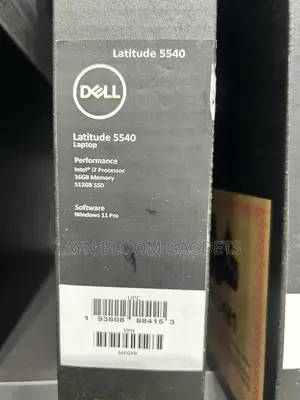 New Laptop Dell Latitude 5540 16GB Intel Core i7 SSD 512GB