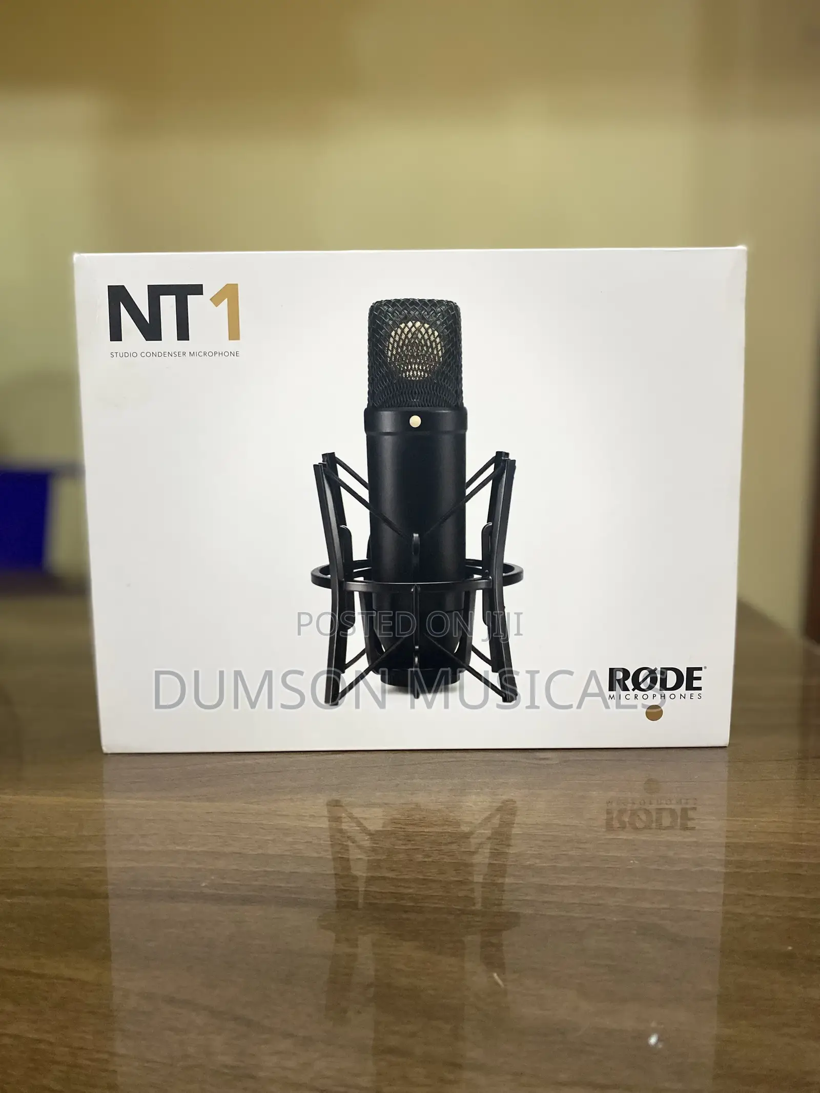 Nt1 Rode Studio Condenser Microphone 