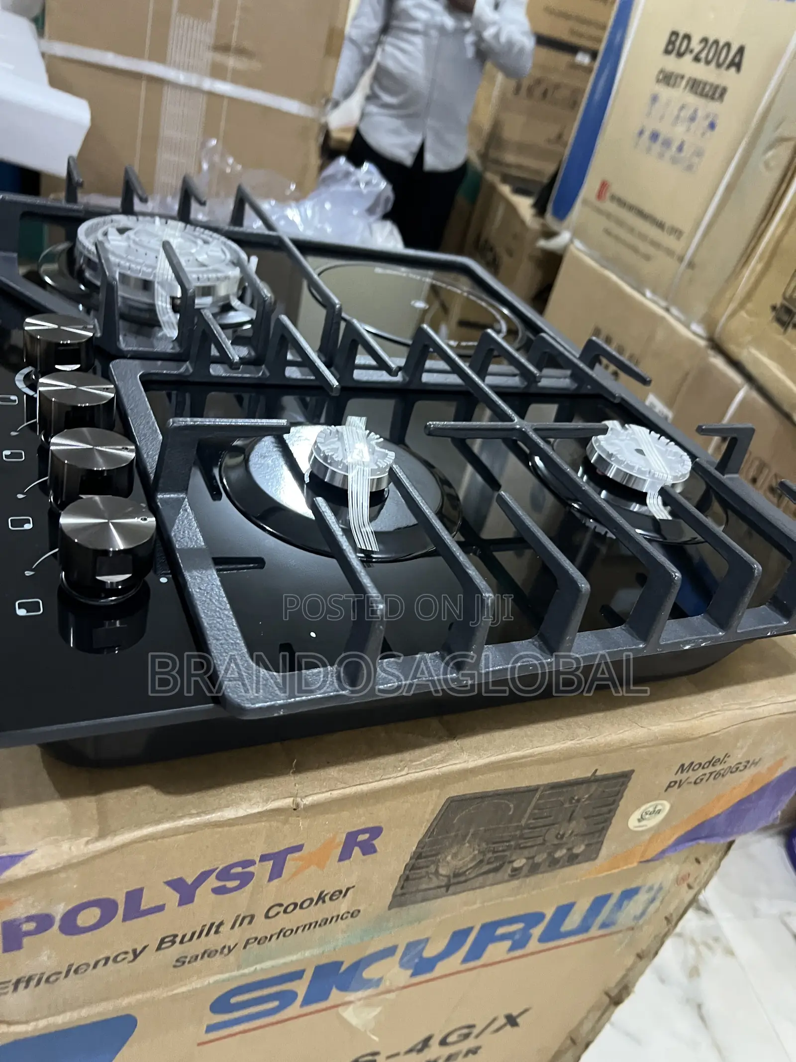 Polystar Pv-Gt60g3h 3+1 Hob – Efficient Built-in Cooker
