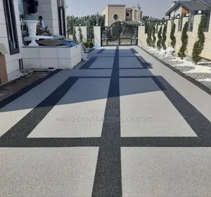 Epoxy and Natural Stone Floor Design