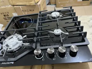 Polystar 3+1 Built in Gas Hob Pv-Gt60g3h – Strong Burner Control