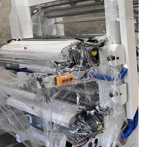 Nylon 4 Color Flexographic Printing Machine Flexo 4 Colors Printer