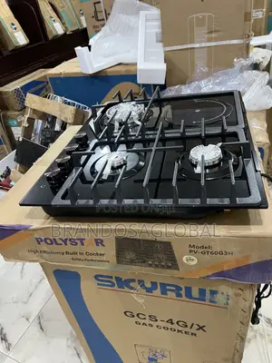 Polystar Pv-Gt60g3h Gas Hob – Family Size Built-in Cooker
