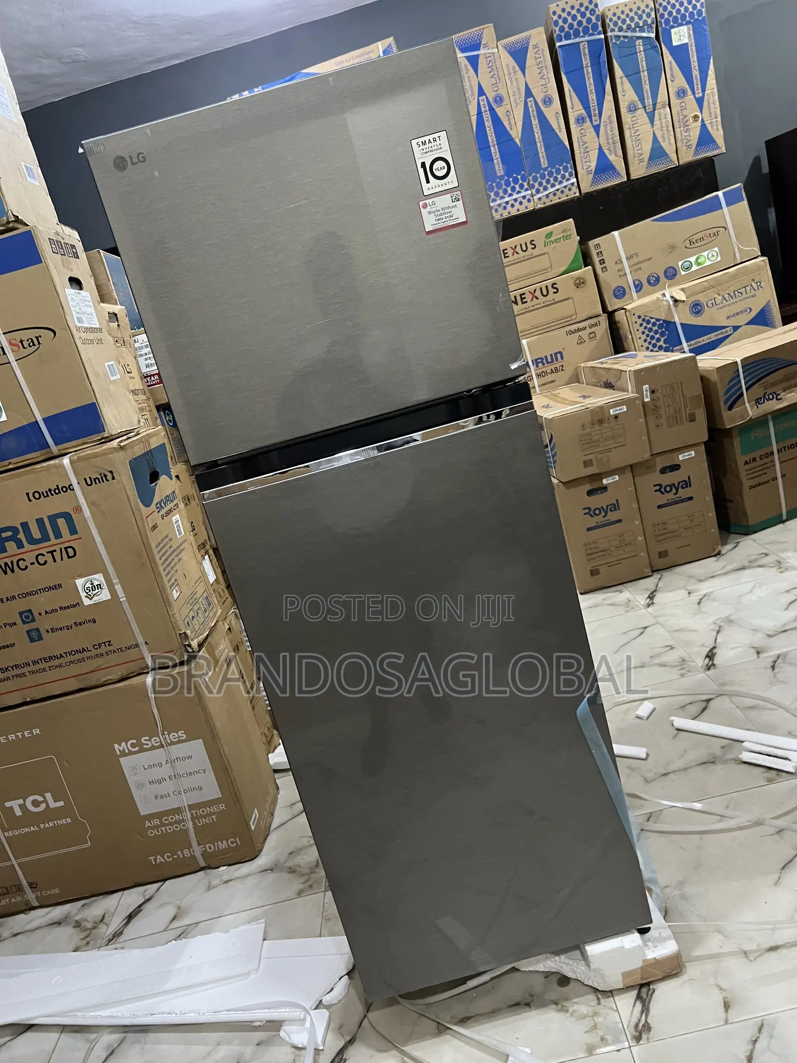 Lg 263l Fridge – Smart Inverter, Elegant Look Gl-b242pqg
