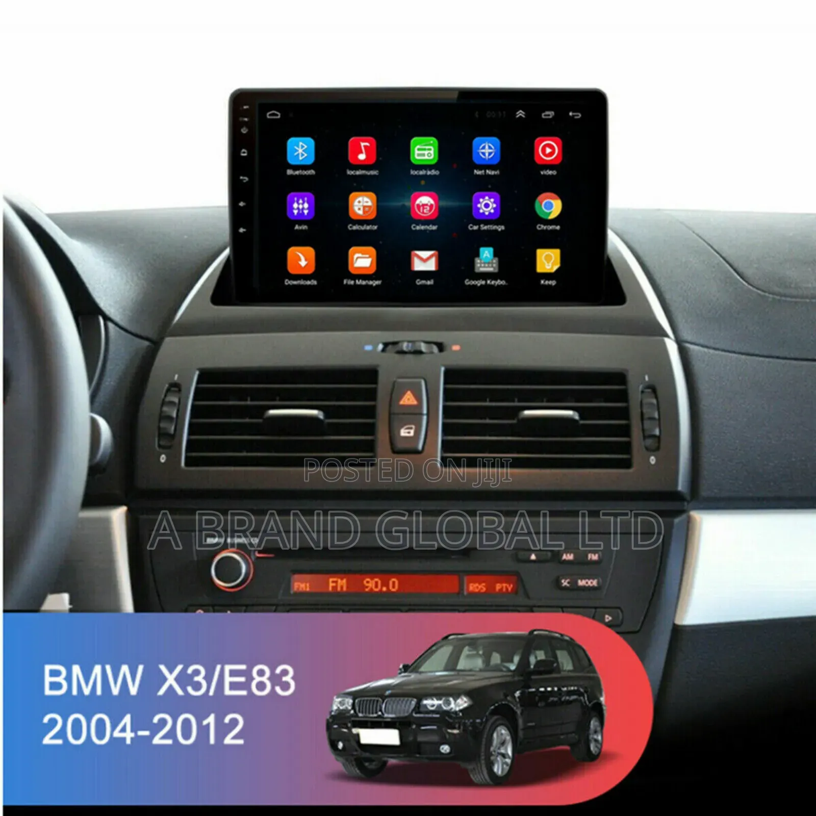 2003-2012 Bmw X3 E83 Android Navigation System