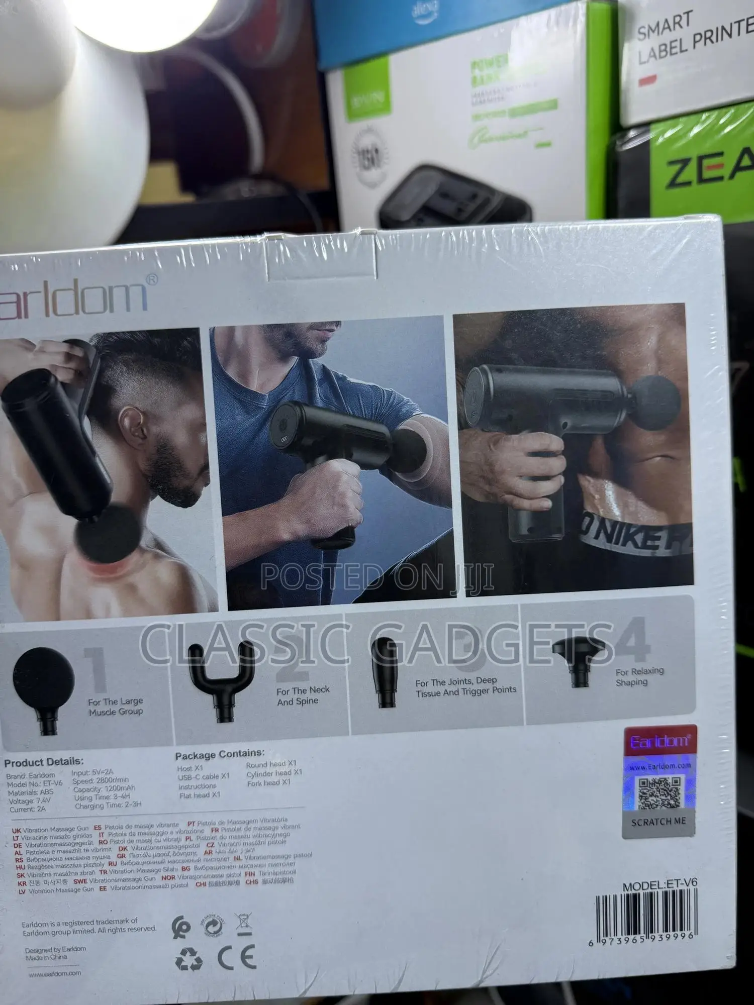Earldom Et-V6 Electric Massage Gun