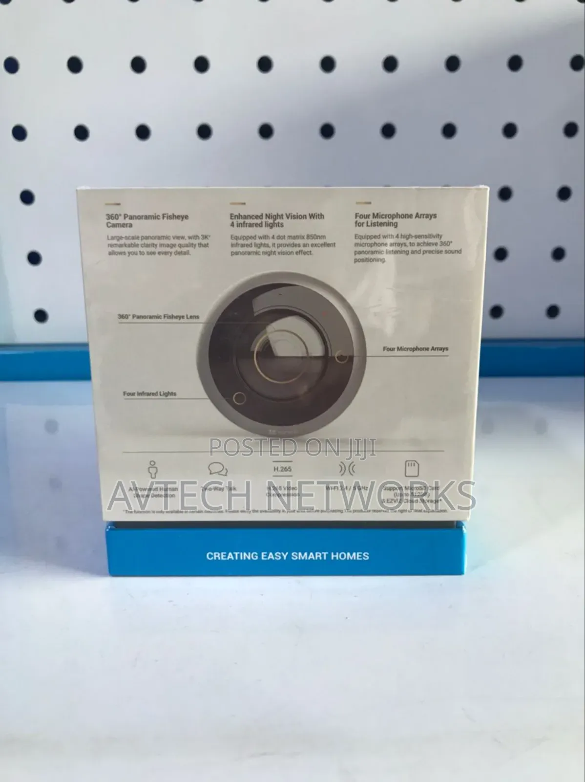 Cs-E4p Panoramic Fish Eye Camera