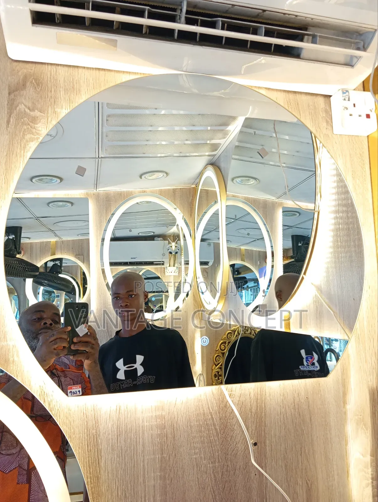 50*80 Half Moon Shape Mirror